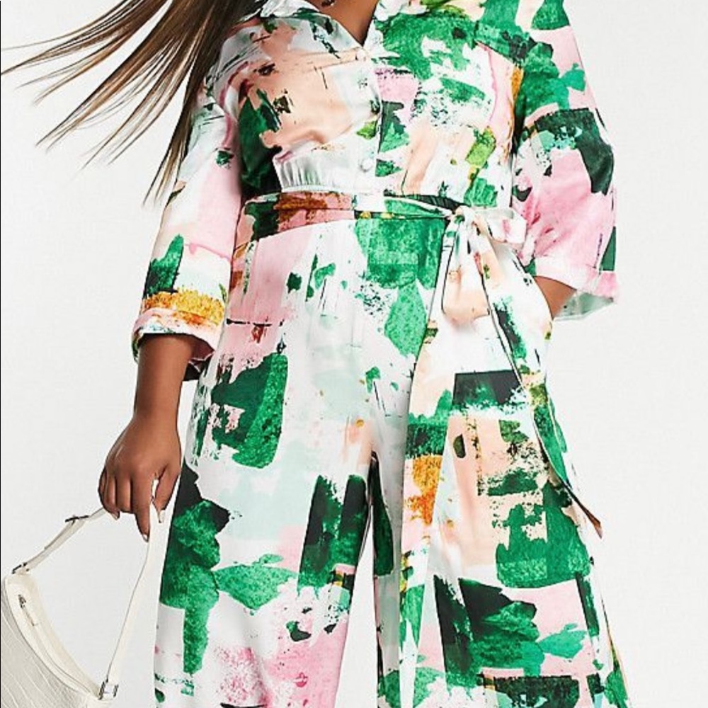 Abstract jumpsuit
